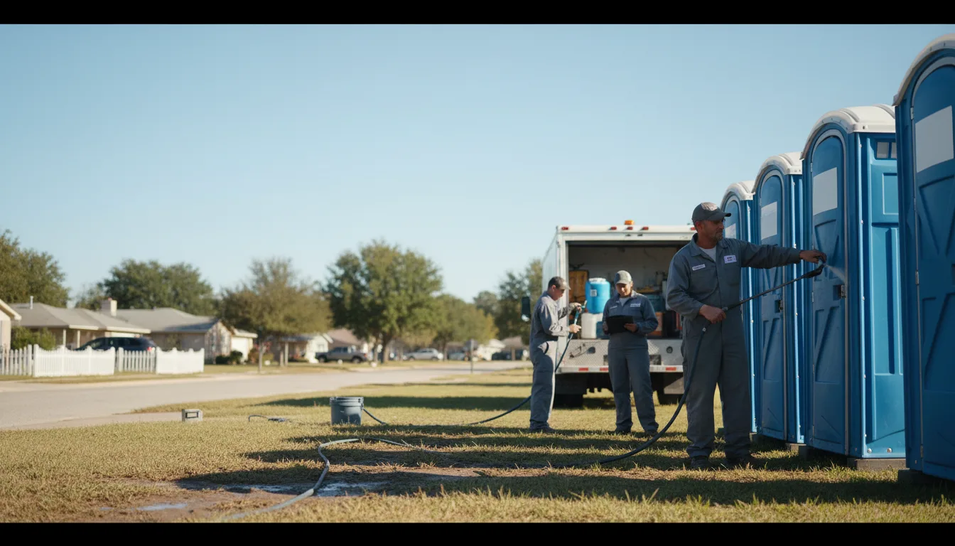 Long-Term Portable Toilet Rental in Patterson, IL near me